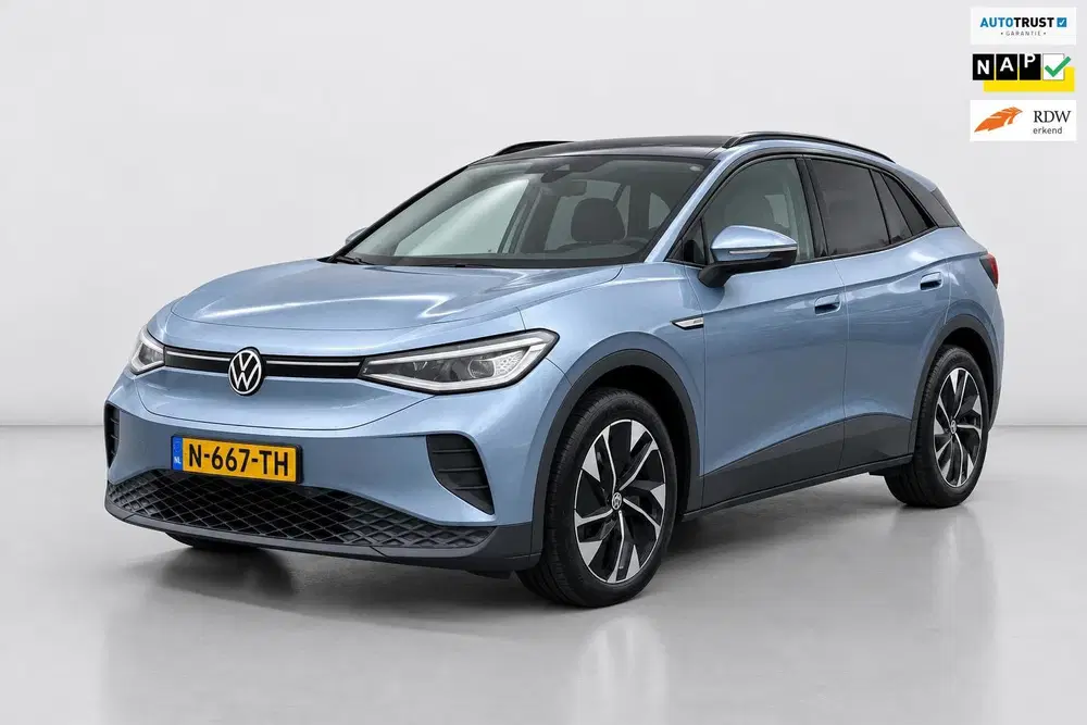 Volkswagen ID.4 Pro 77 kWh LEER PANO TREKHAAK 97% SOH FASE uit 2021