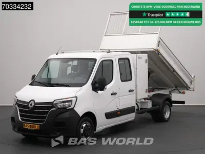 Renault Master 130PK Kipper Dubbele Cabine Dubbellucht Ai uit 2022