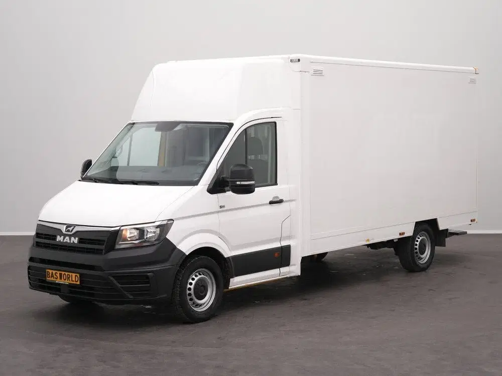 MAN TGE 3.100 Gesloten bak 433cm Bakwagen Achterde uit 2019