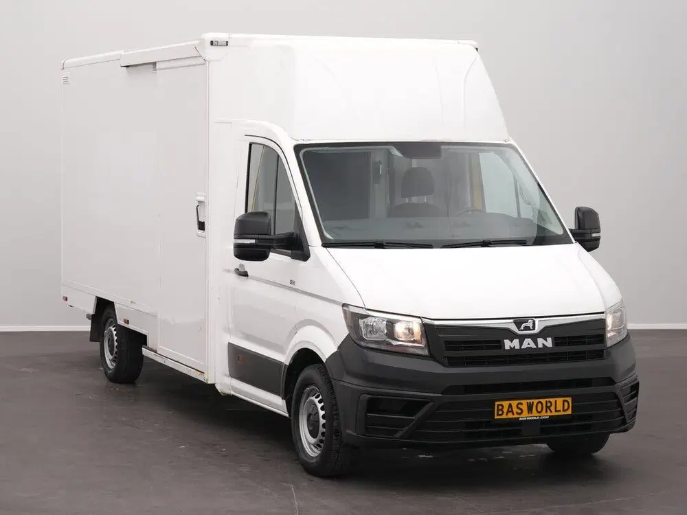 MAN TGE 3.100 Gesloten bak 433cm Bakwagen Achterde uit 2019, foto 2