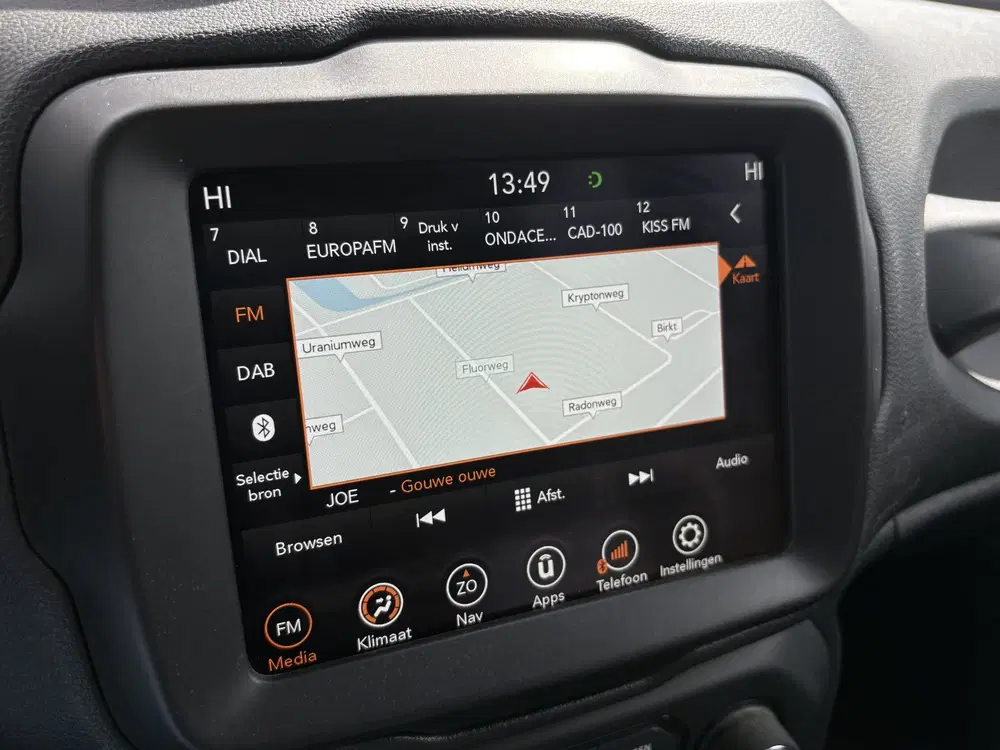Jeep Renegade 1.3T 4WD Automaat Limited Airco Cr-control uit 2019, foto 10