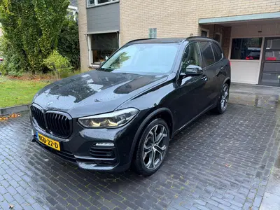 BMW X5 2019 Zwart grijs kenteken uit 2019