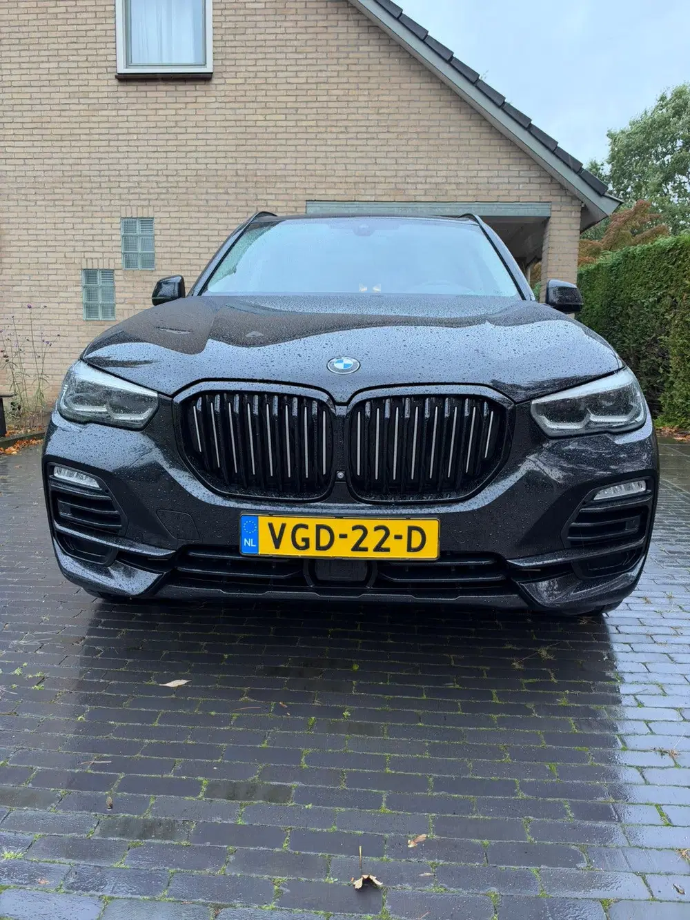 BMW X5 2019 Zwart grijs kenteken uit 2019, foto 3