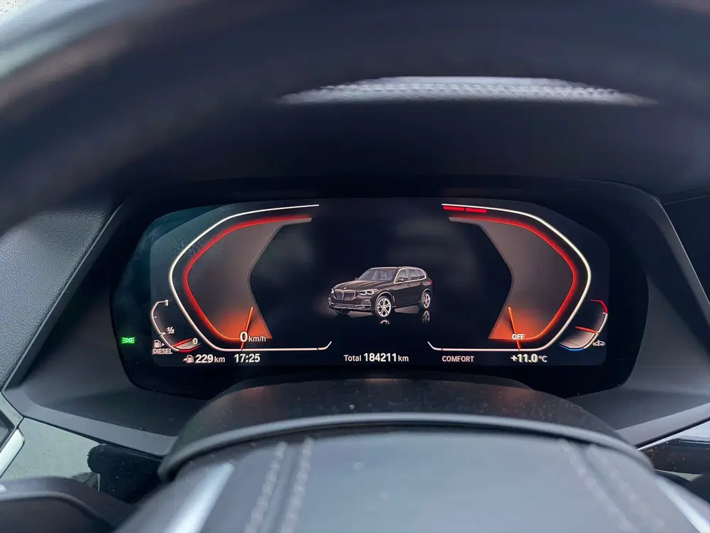 BMW X5 2019 Zwart grijs kenteken uit 2019, foto 9