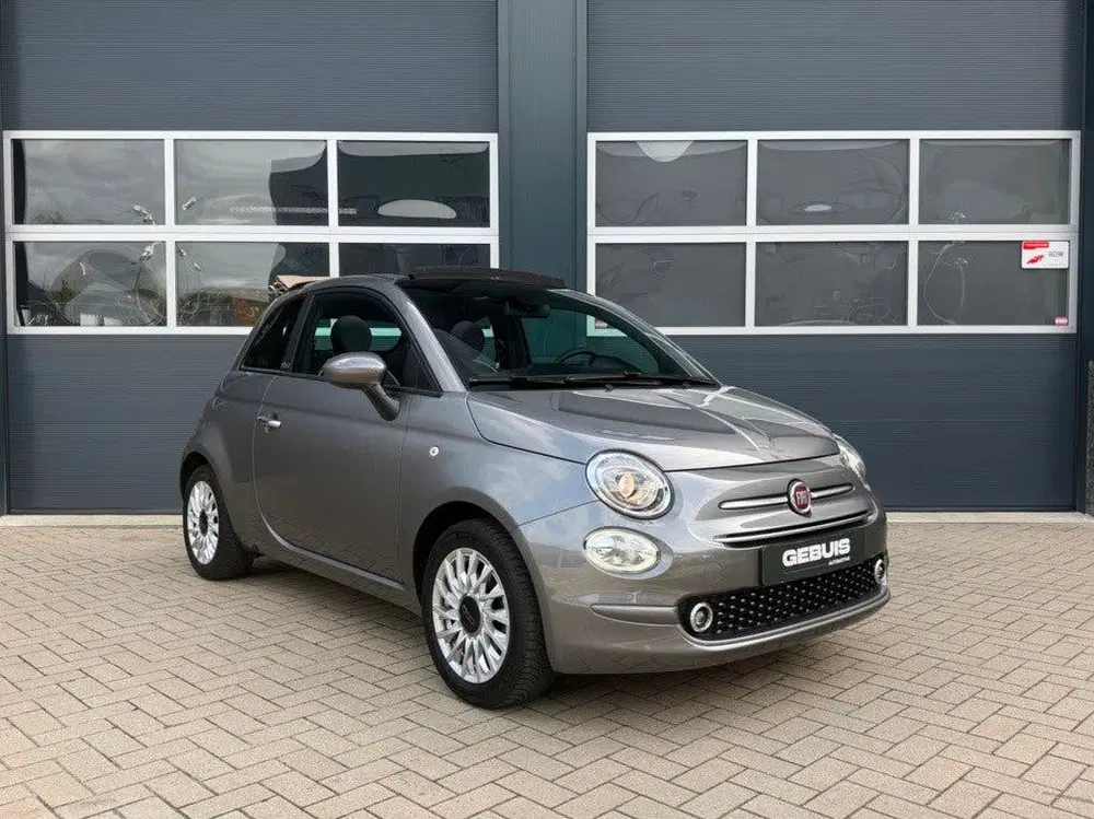 Fiat 500C 1.0 Hybrid Lounge *Navi*Cabrio*LM Velgen* uit 2021, foto 4
