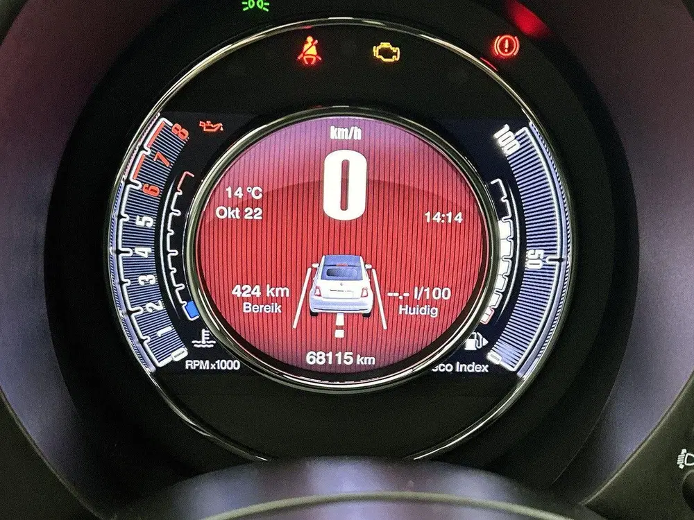 Fiat 500 1.0 70pk Hybrid Launch Edition uit 2020, foto 14