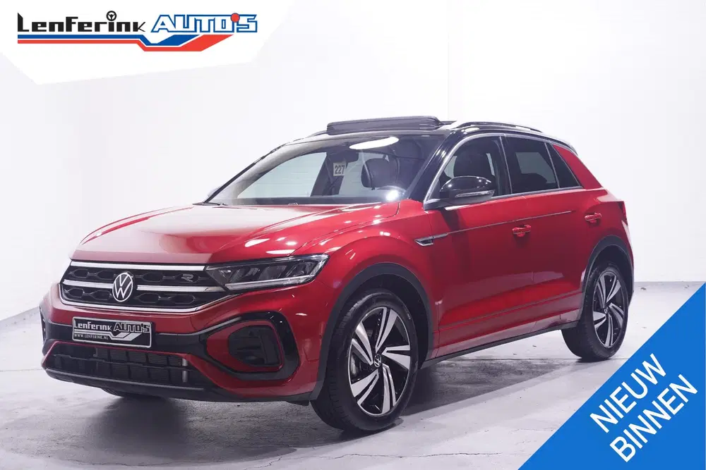 Volkswagen T-Roc 1.5 TSI 150 pk R Line Aut. Two Tone Rood uit 2025