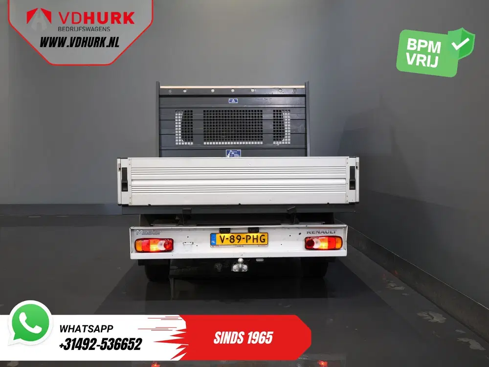 Renault Master 2.3 dCi 150 pk DC Dubbel Cabine Open laadb uit 2021, foto 6