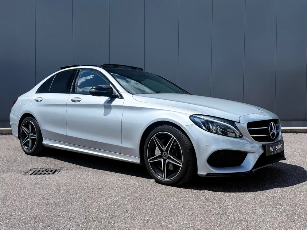 Mercedes-Benz C-Klasse 180 AMG Night Pakket l Pano l Keyles l Cam uit 2018, foto 2