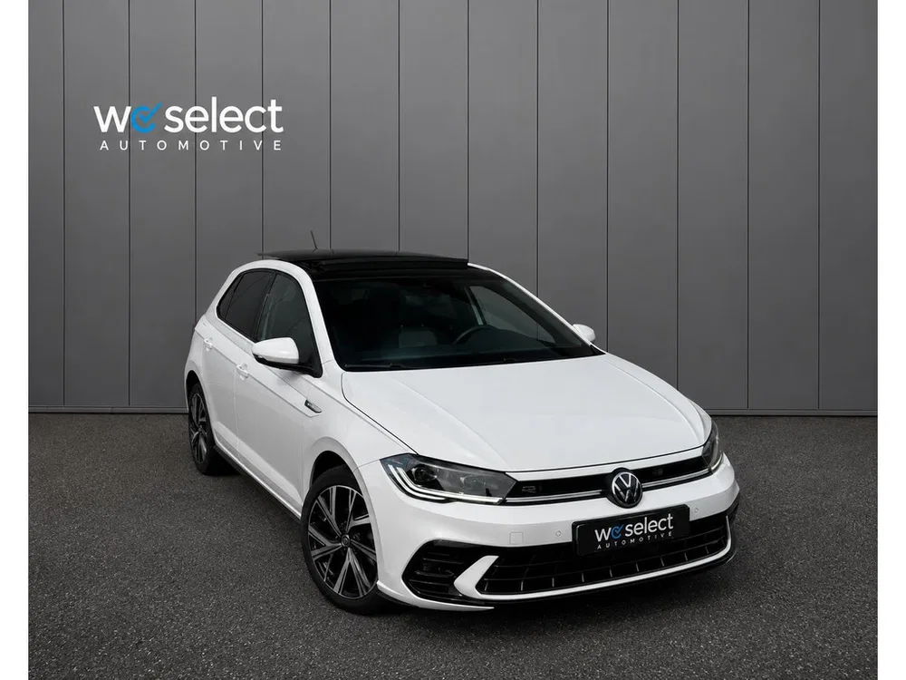 Volkswagen Polo 1.0 TSI R-Line Pano l IQ l Stoelverwarming uit 2023